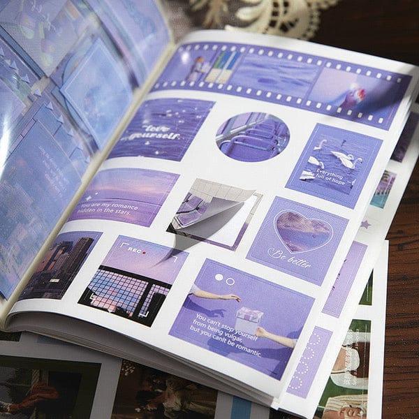 Aesthetic Decoration   sticker book for journaling and scrapbooking - pack of 20 sheets