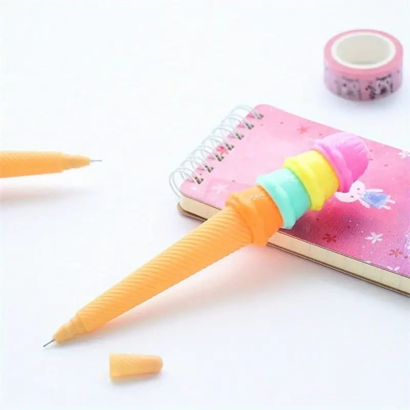 Ice cream cone Gel pen (Contain 1 Unit)