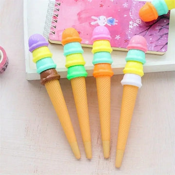 Ice cream cone Gel pen (Contain 1 Unit)