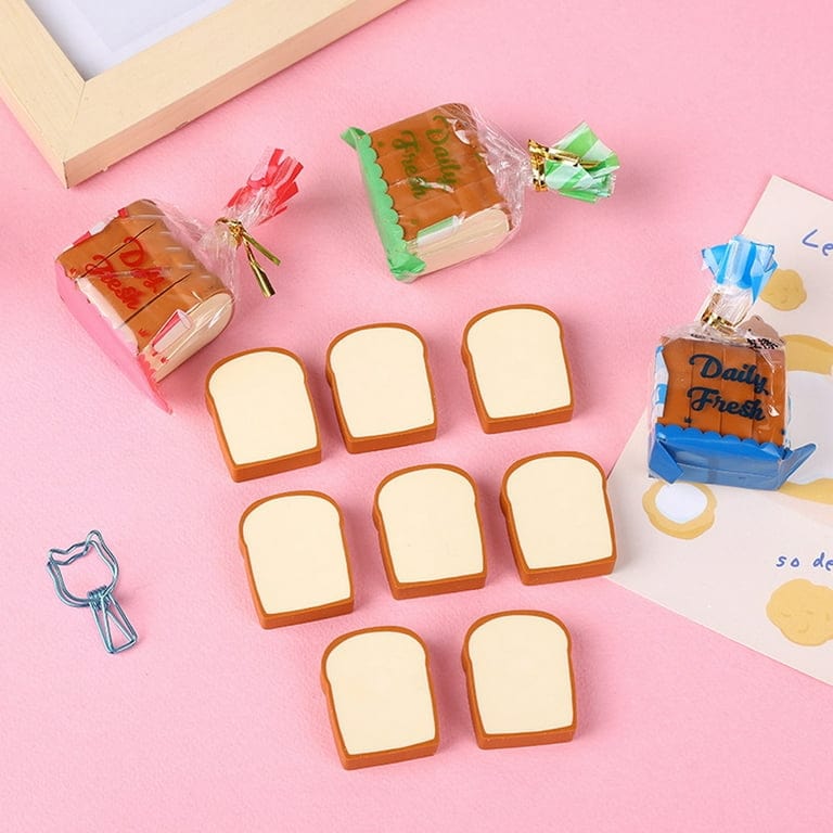 Cute Eraser of Bread  Shaped for return gifting!