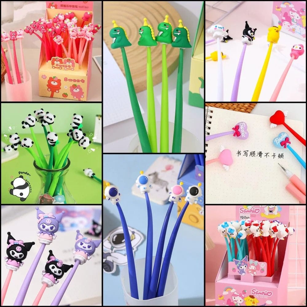 Cute fruit  Dancing gel pen - pack of 1 pen