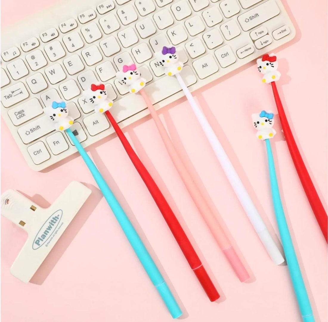 Cute kawaii kitty Dancing gel pen - pack of 1 pen