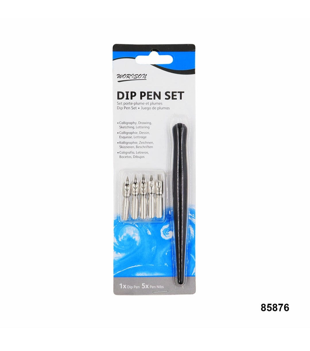 Calligraphy Dip Pen Set 6Pc Raw1687 85876