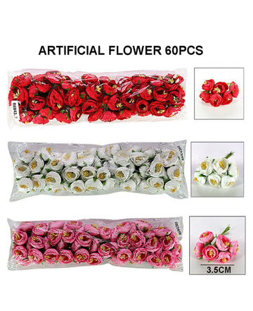 Artificial Fake Flowers for Hamper Decoration Contains 60Pcs Raw4360