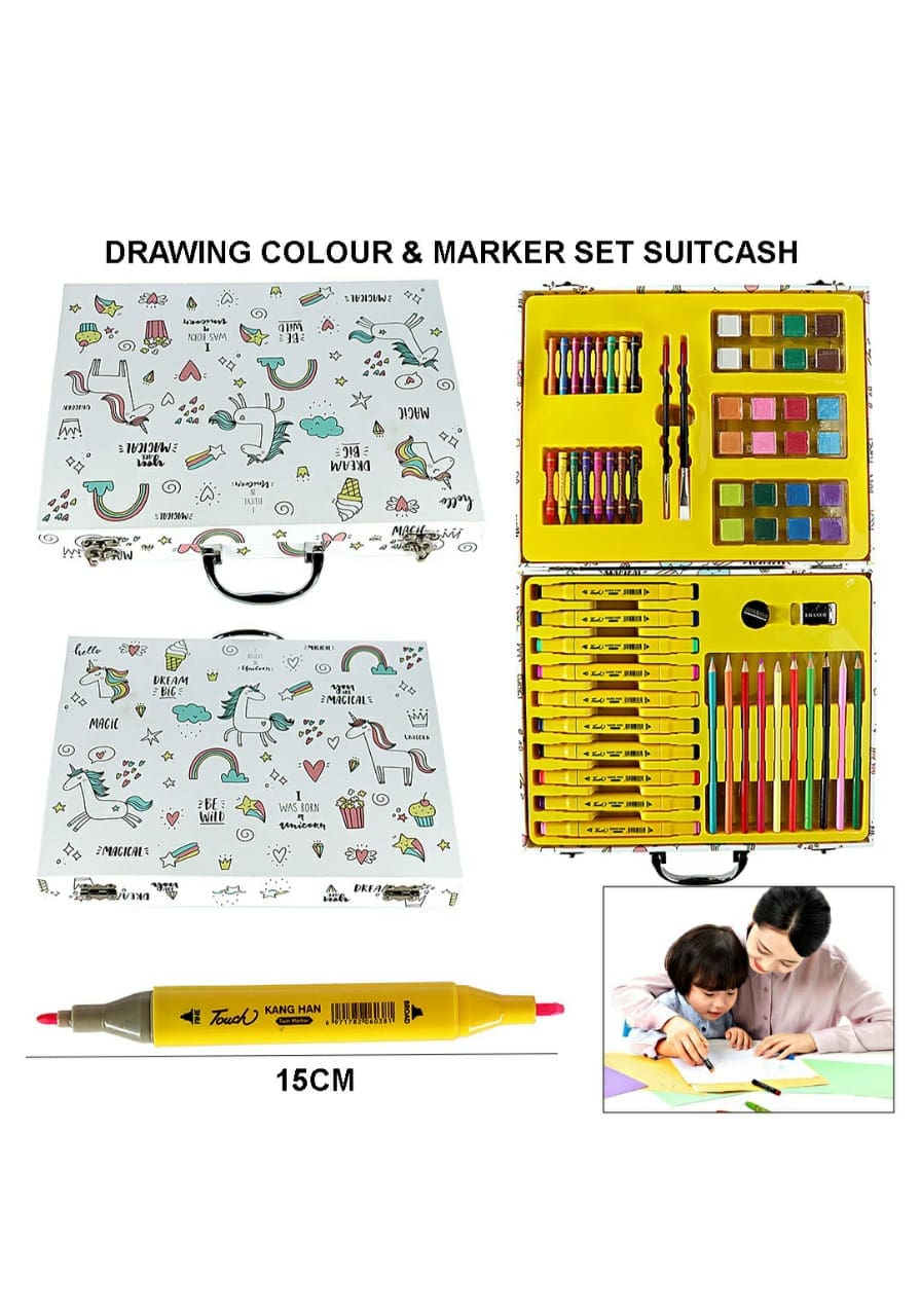 Colours Set Suitcase with colours for kids.