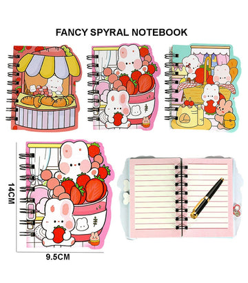 Fancy Spiral Notebook Xq086K-1989