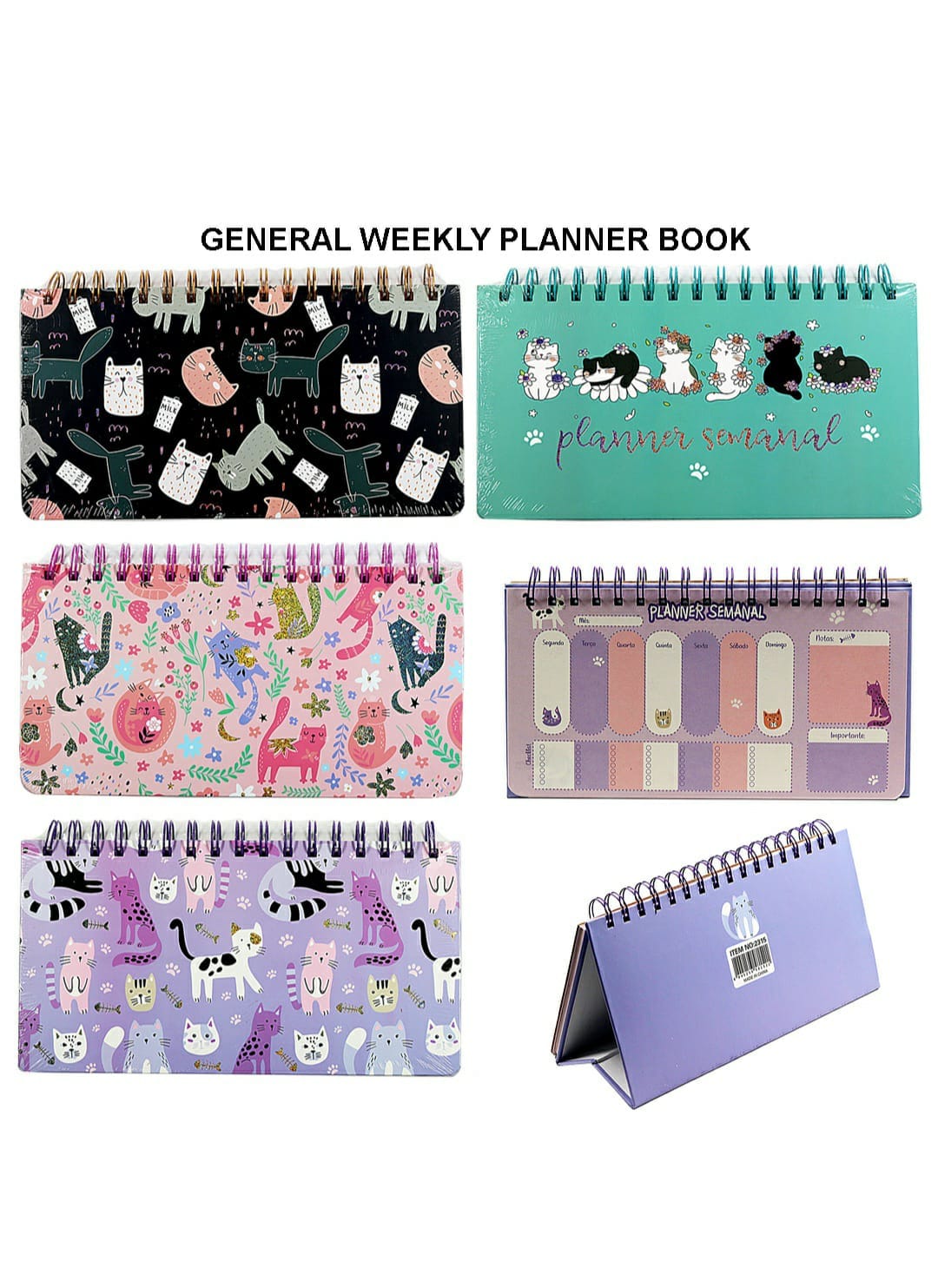 Weekly Planner Book for Organisation and goal keeping Prod Code 2315