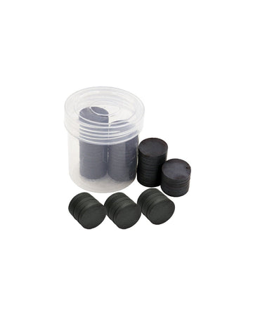 Magnet Button Black Round 12X3Mm 100Pcs Raw12X3