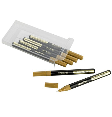 Metalic Paint Marker Golden-pack of 1 (Contains 6 Pen)