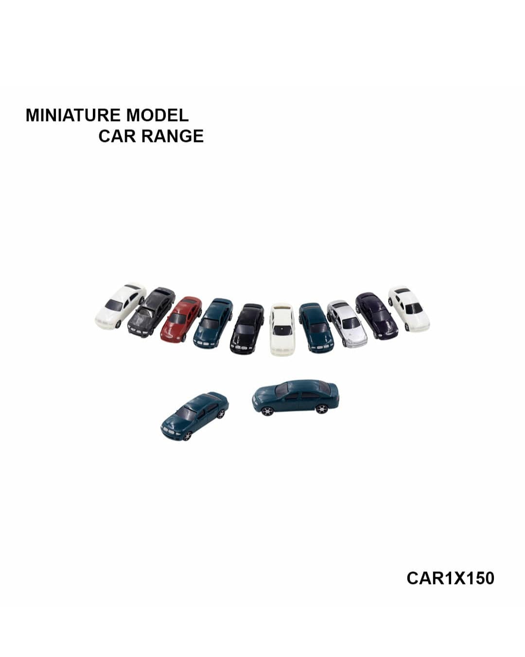 Miniatures Architerctural Models  10Pcs Car-1.150