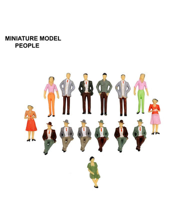 Miniatures Architerctural Models  20Pcs People-1.50