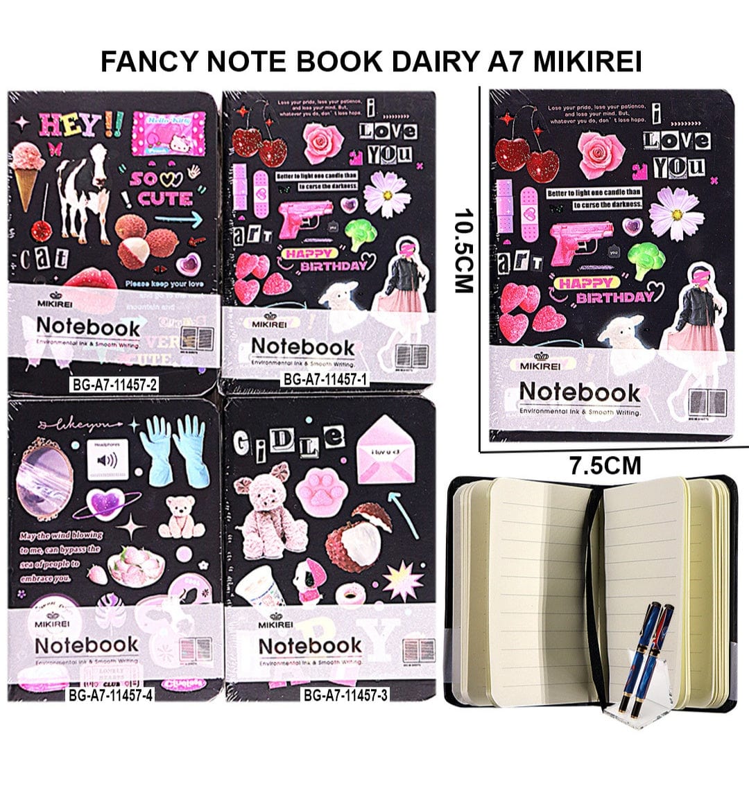 Note Book diary A7 Mikirei A7-11457 | INKARTO