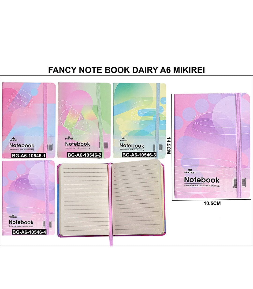 Note Book diary A6 Mikirei A6-10546 | INKARTO