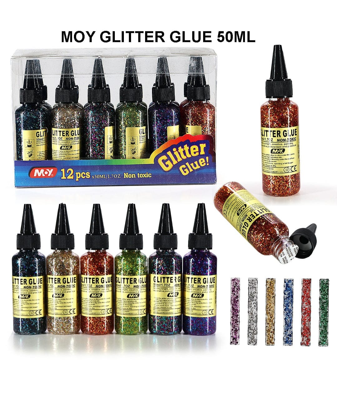 Moy Glitter Glue 50Ml My160-1