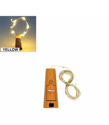 Fairy Lights Led Cork 2Meter Yellow Raw1679-Yw