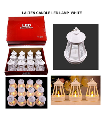 Lalten Candle Led Lamp White Raw4196-1