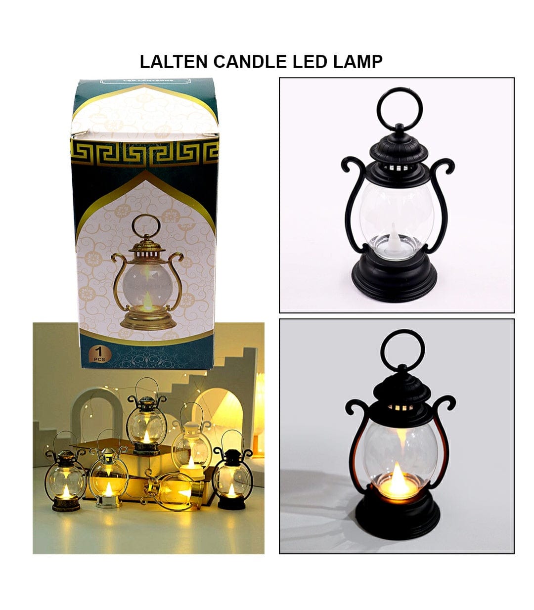 Lalten Candle Led Lamp Raw4194