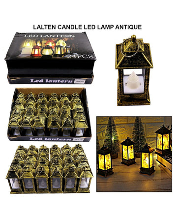 Lalten Candle Led Lamp Antique Raw4183