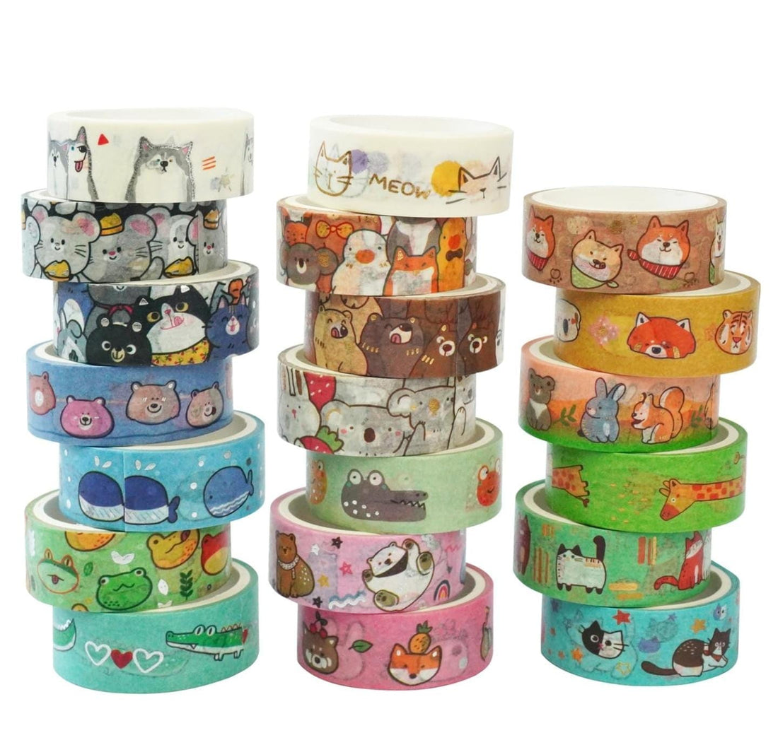 Kawaii Washi Tape- pack of 2 tape roll