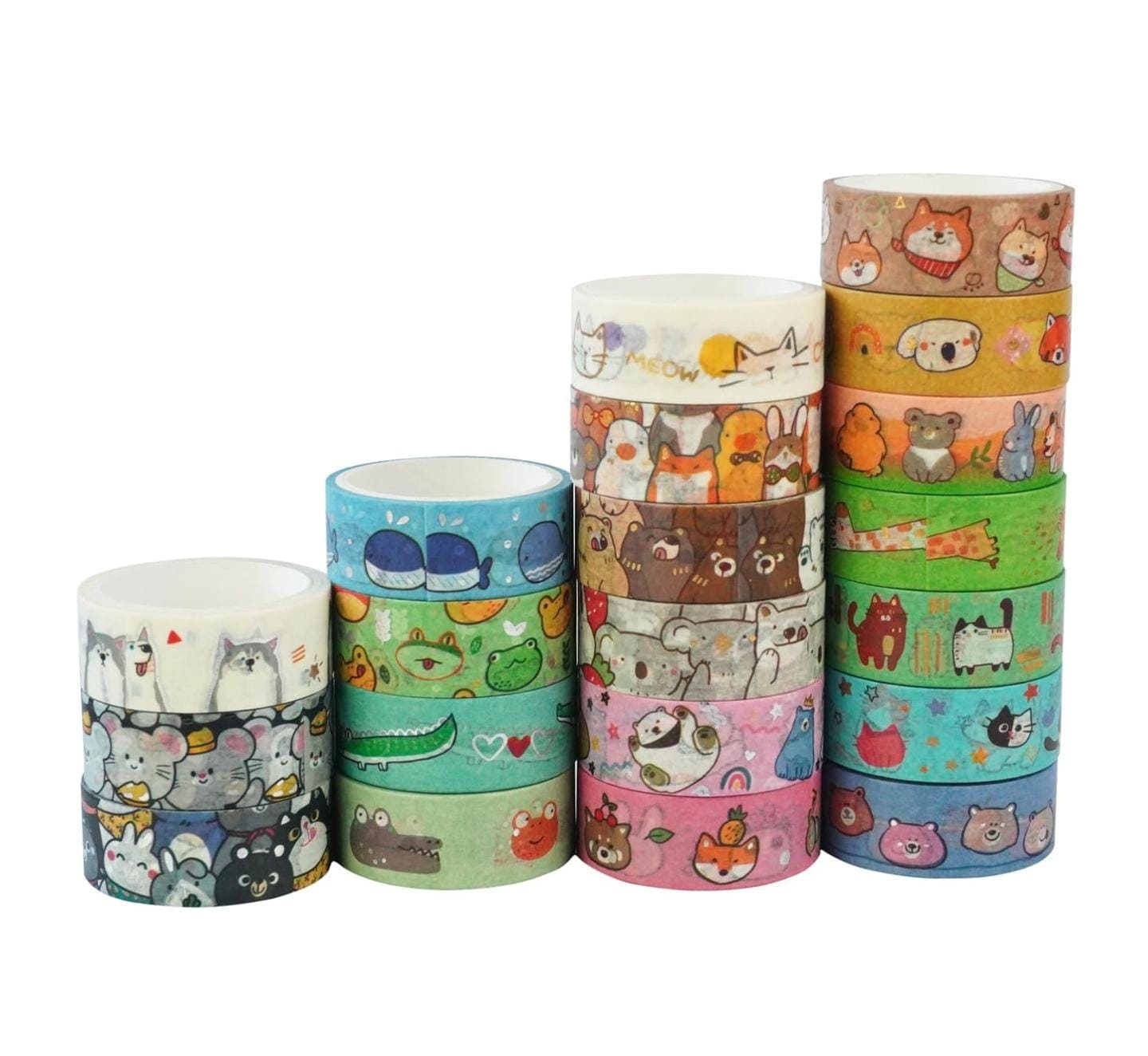 Kawaii Washi Tape- pack of 2 tape roll