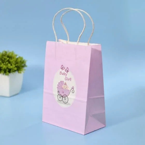 Baby Girl Paper Bag - Pack of 4