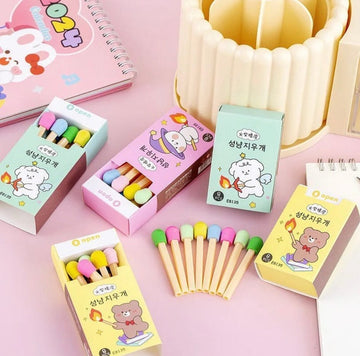 Cute Matchstick box eraser - Pack of 1 eraser