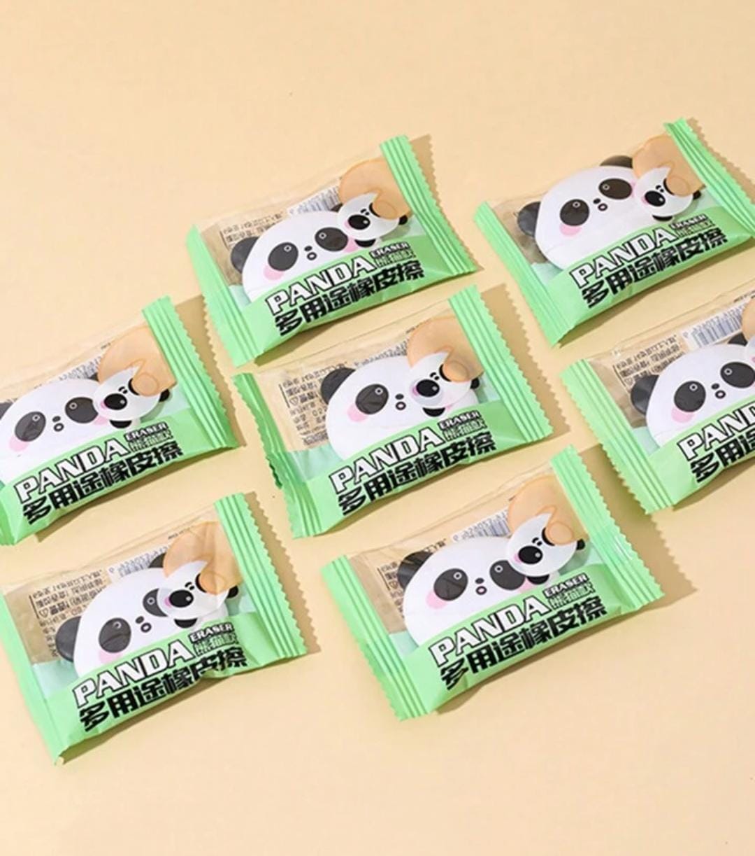 Cute panda eraser - Pack of 1 eraser