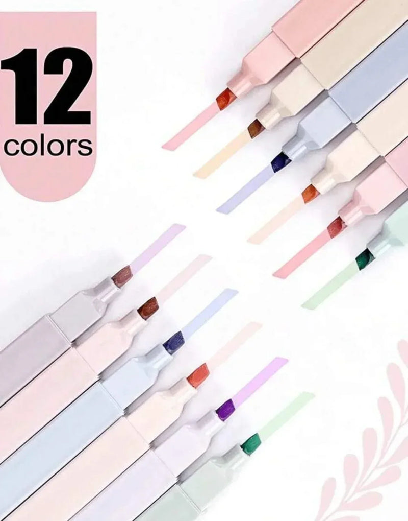 Oecac Morandi Highlighter and midliners | Journaling highlighters l Pack of 1