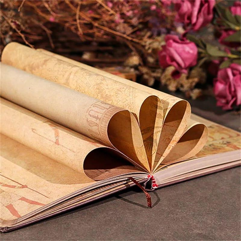 Vintage Ancient Egypt planner undated printed diary hardcover l 220  GSM l Pack of 1 notebook