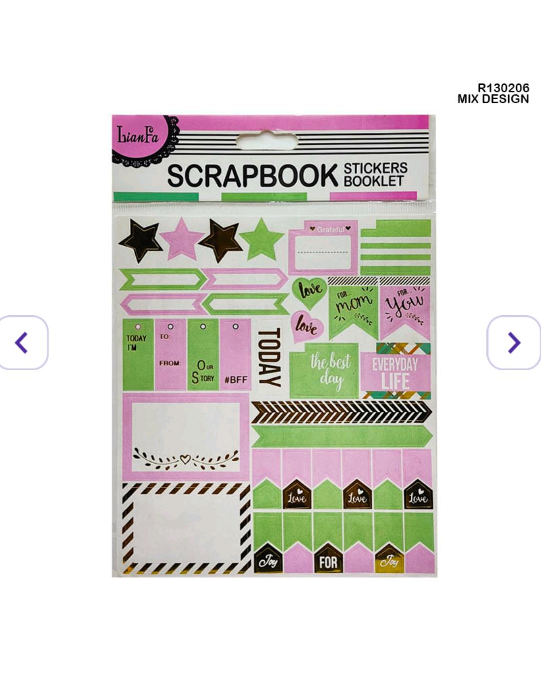 R130206 Scrap Book Sticker