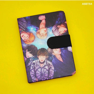 diary Printed Magnetic (14X10Cm) A6Bts4