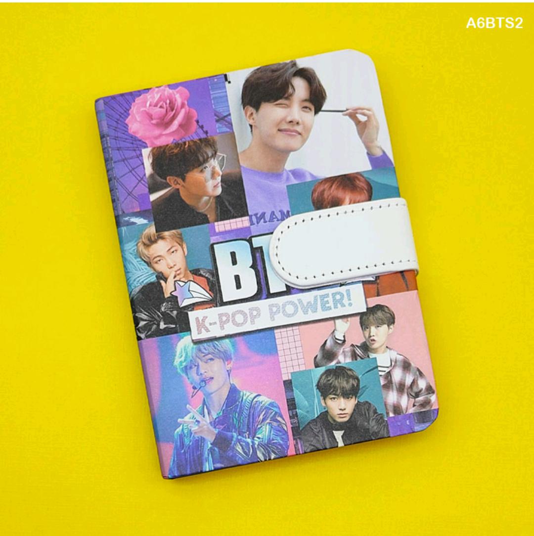 diary Printed Magnetic (14X10Cm) A6Bts2