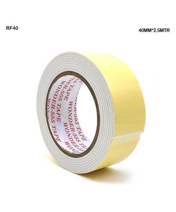 Double Side Foam Tape 40Mm*2.5Mtr Rf40