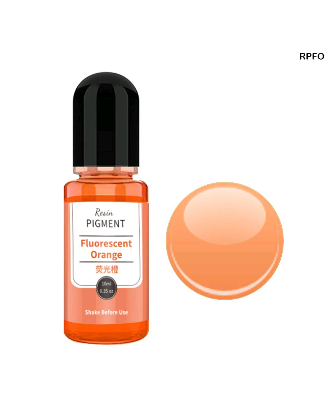 Resin Pigment 10Ml Fluorescent Orange Bk (Rpfo)