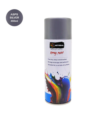 Spray Paint Silver 450Ml Asps