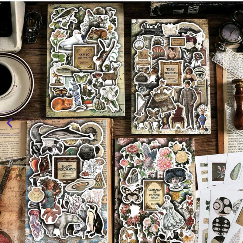 Paper Cutout & Sticker 40Pc Scbk39828