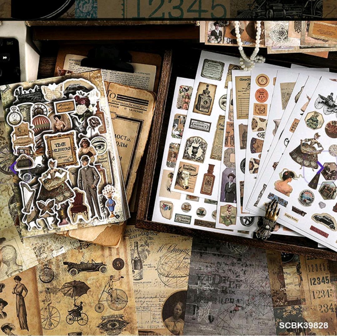 Paper Cutout & Sticker 40Pc Scbk39828