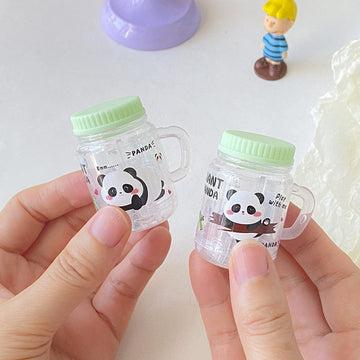 Cute Panda jar sharpener- Pack of 1 sharpener