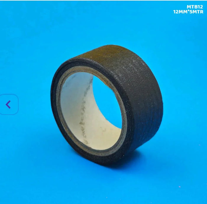Black Masking Tape (12mm x 5m)