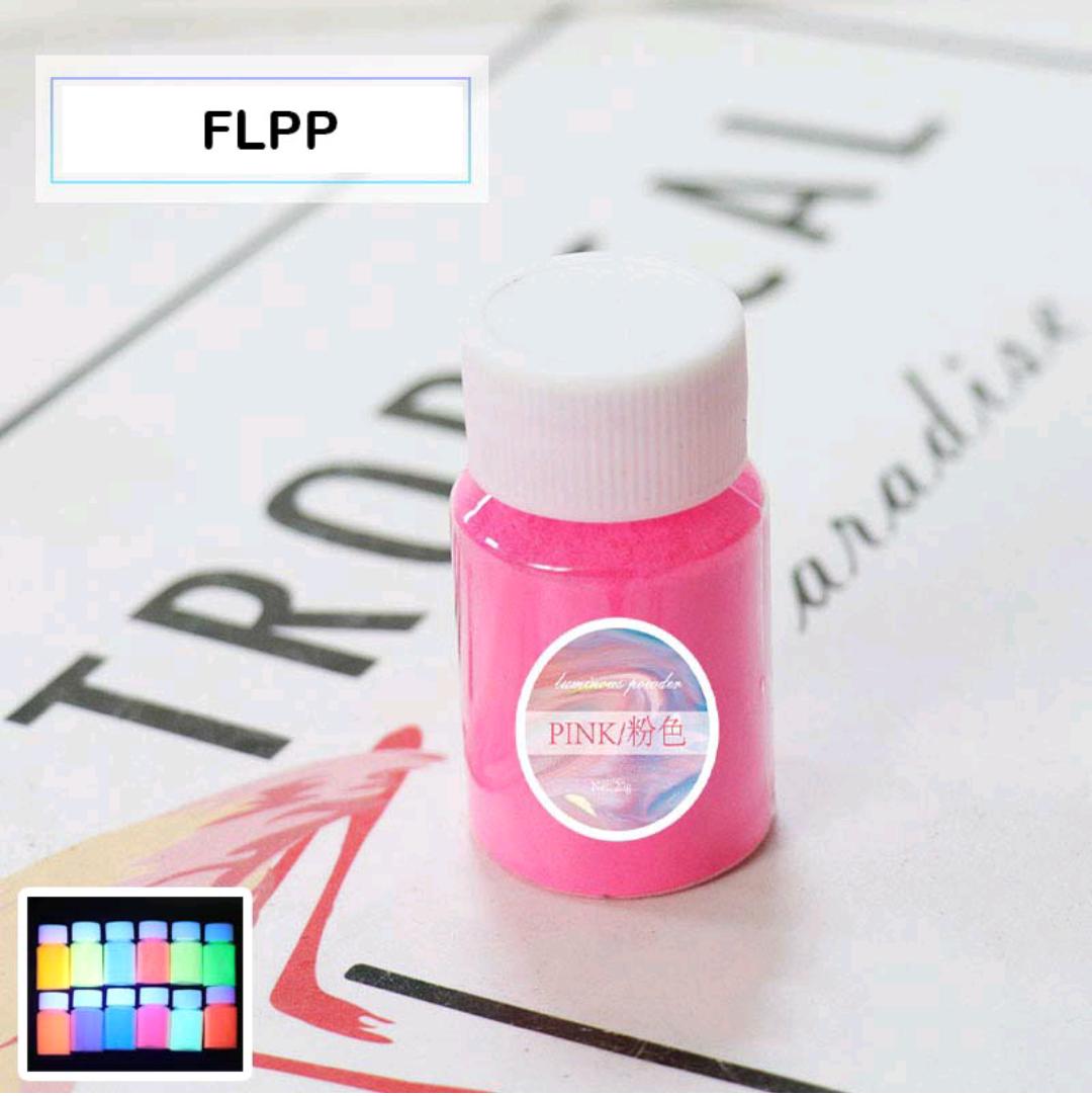 Glow Mica Powder 20Gm Pink (Flpp)