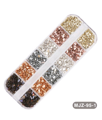 Nail Art Jewellery 10Pc (Mjz951)