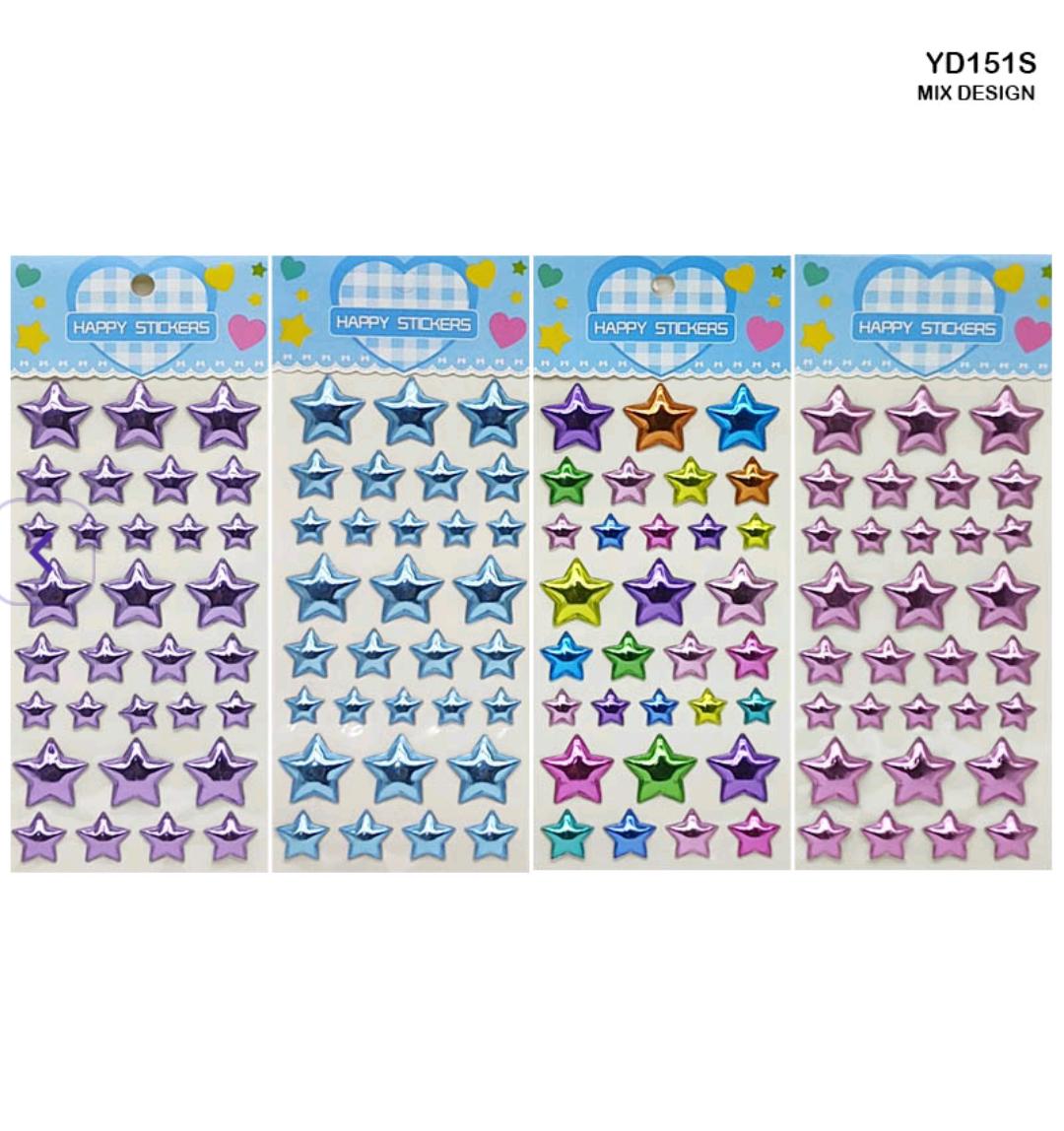 Yd151S Star Flash Sticker