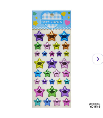 Yd151S Star Flash Sticker