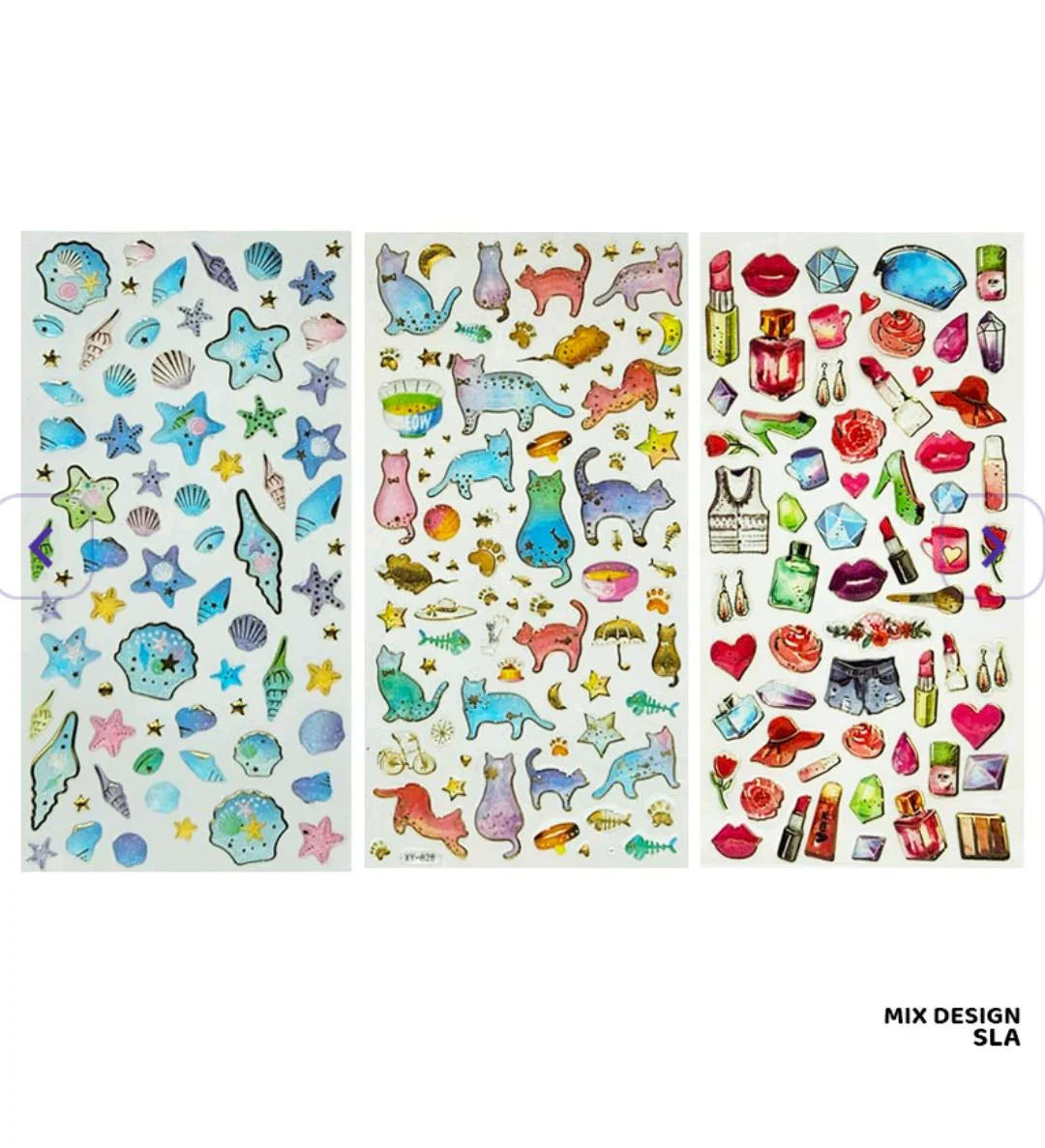 Glitter Magic Sticker pack of 1