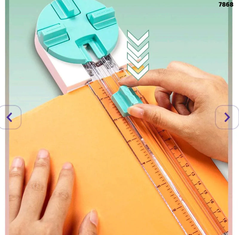 4 In 1 Paper Trimmer I 4 different designs of cutting I LAST DAY OF OFFER