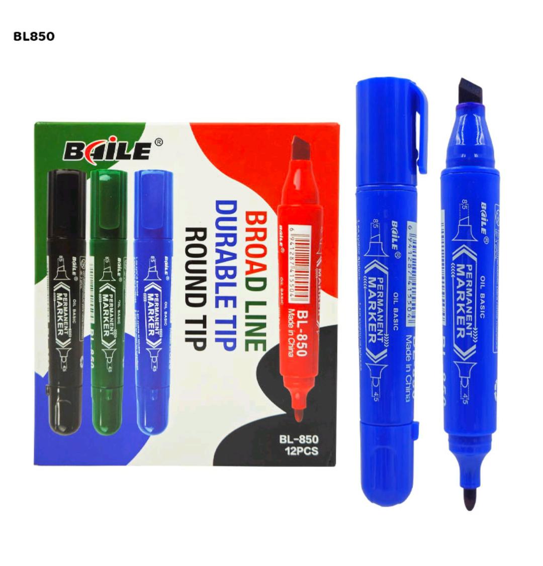 Bl850 Permanent Marker 2 In 1