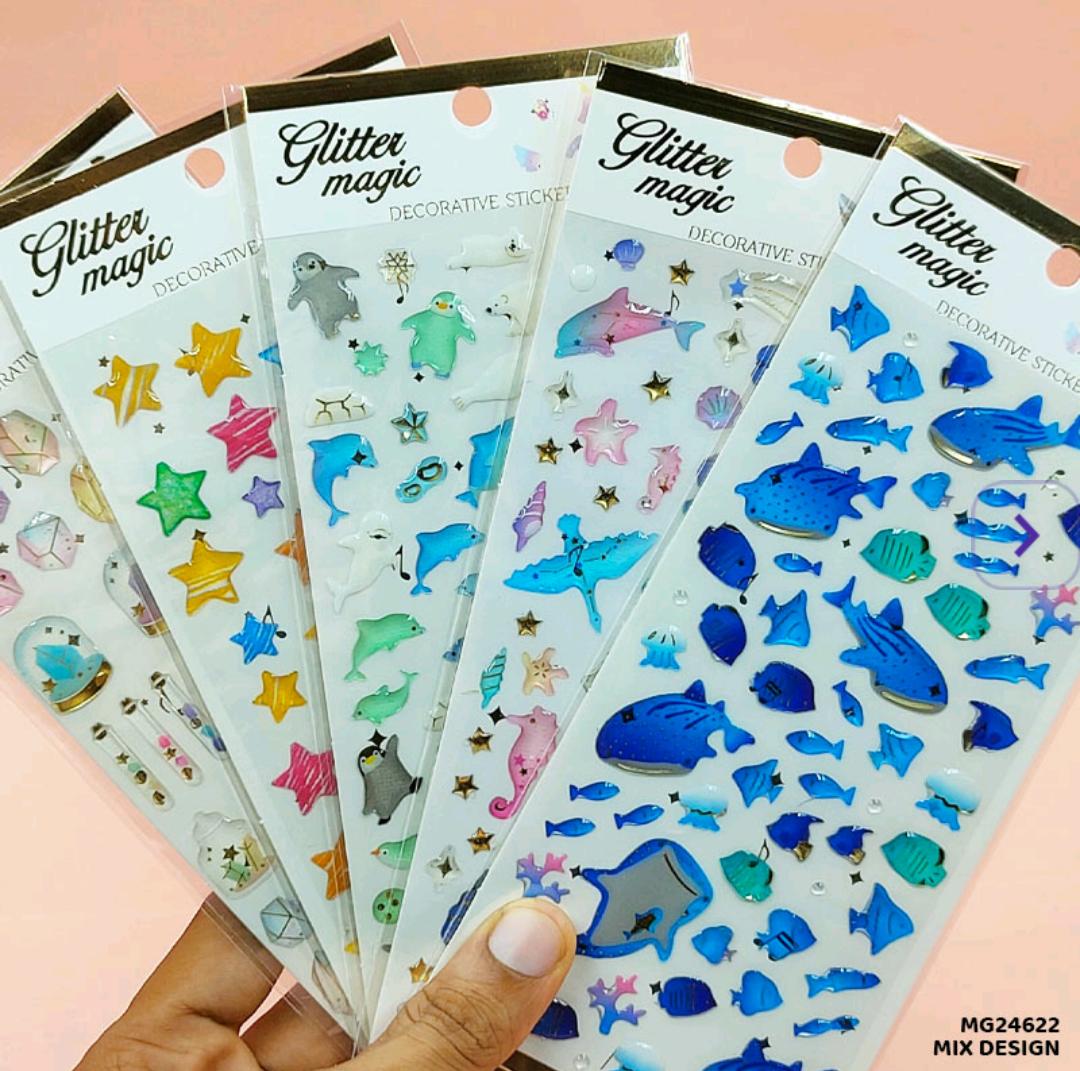 Mg24622 Glitter Magic Sticker