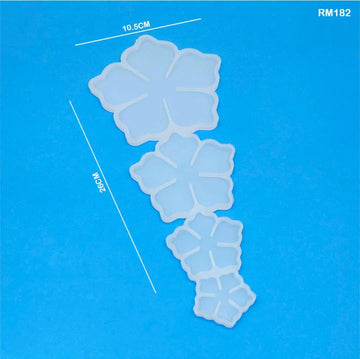Rm182 Silicone Mold 4 Flower