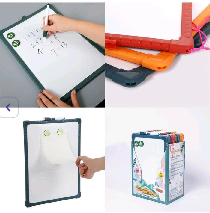 Magnetic Writing Whiteboard 20x30cm | Compact Board for Teaching & Home