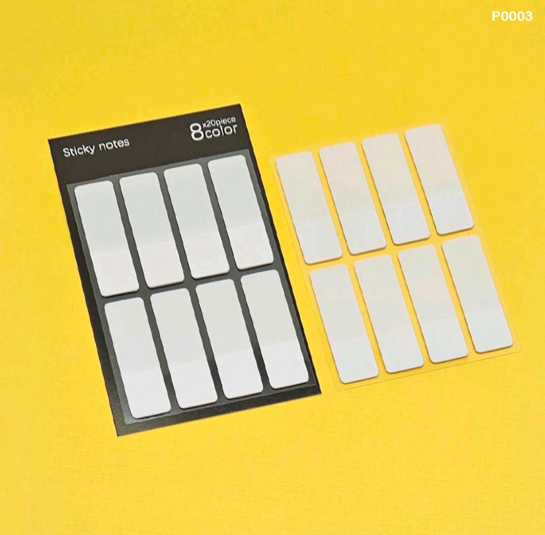 P0003 Sticky Notes 40X11Mm 160 Sheet